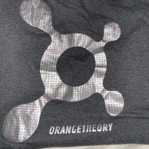 Orange Theory foil splat long sleeve shirt